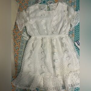 Clad and Cloth White Dress